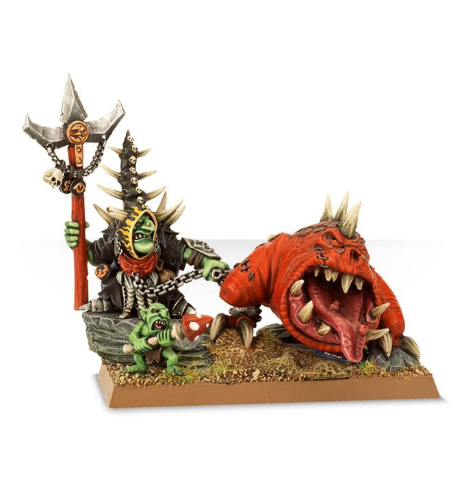 Warhammer: Gloomspite Gitz - Loonboss with Giant Cave Squig - for just $40! 