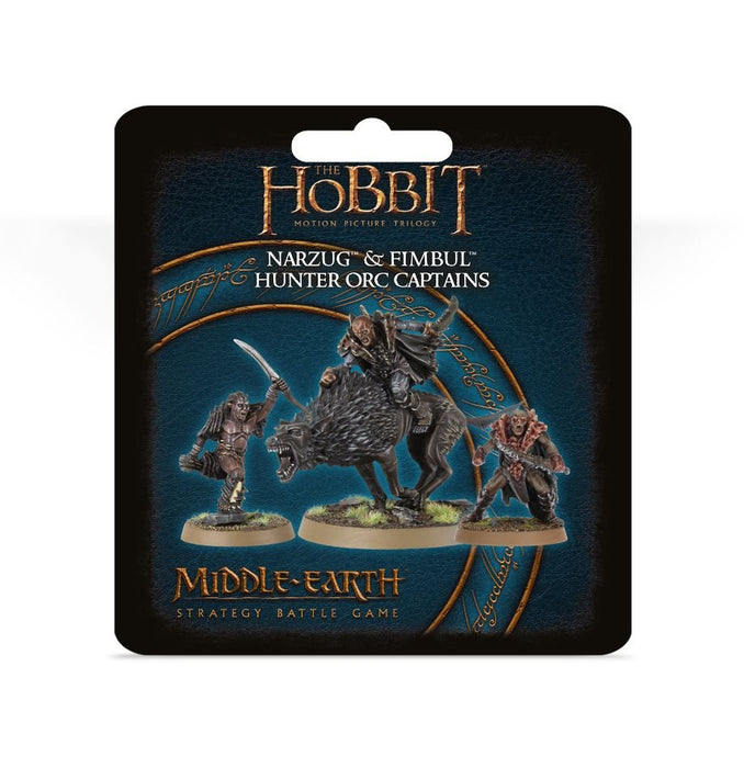 The Hobbit: Narzug and Fimbul, Hunter Orc Captains - for just $50! 