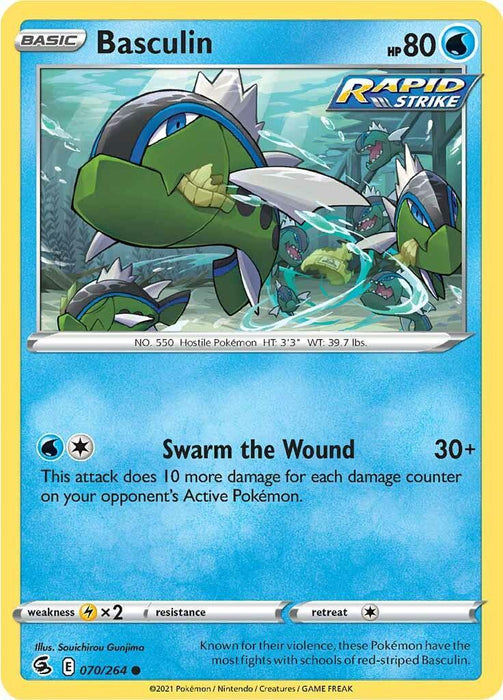 Basculin (070/264) [Sword & Shield: Fusion Strike] - for just $0.10! 