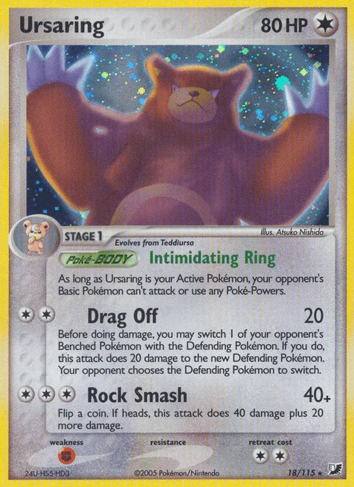 Ursaring (18/115) [EX: Unseen Forces] - for just $10.60! 