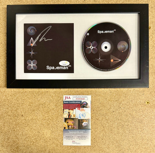 Singer & Actor Nick Jonas Signed Spaceman Framed CD Booklet With JSA COA - for just $175! 