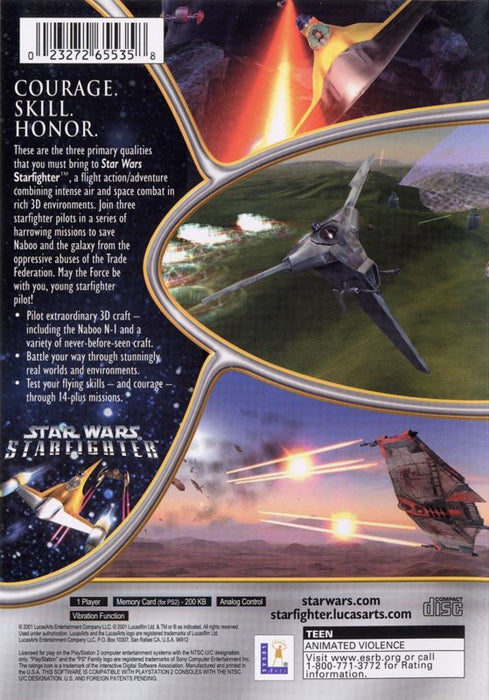 Star Wars: Starfighter – PlayStation 2 (PS2) - for just $6.99! 
