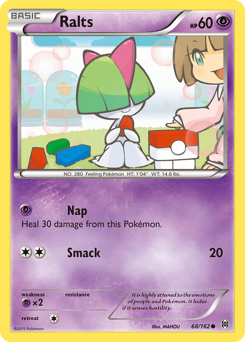 Ralts (68/162) [XY: BREAKthrough] - for just $0.15! 