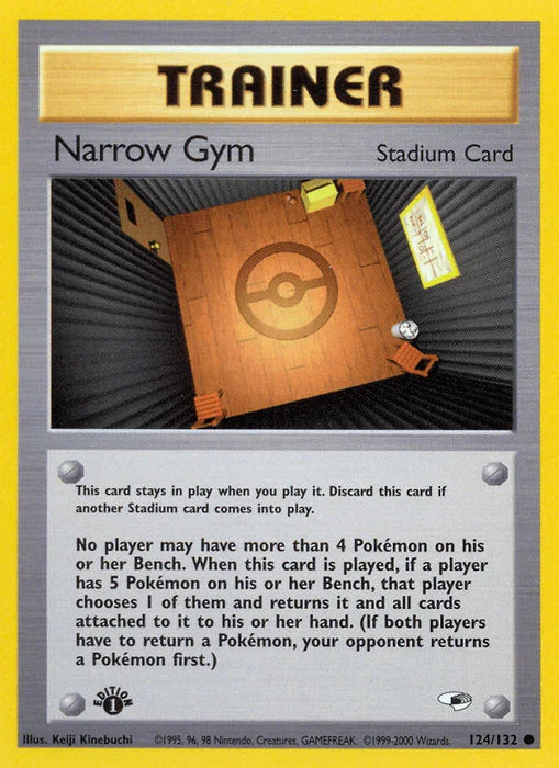 Narrow Gym (124/132) [Gym Heroes 1st Edition] - for just $0.60! 