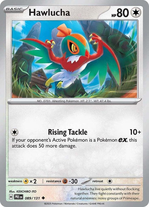 Hawlucha (089/131) [Scarlet & Violet: Prismatic Evolutions] - for just $0.10! 