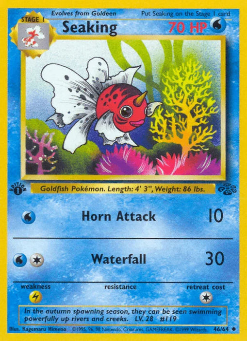 Seaking (46/64) [Jungle 1st Edition] - for just $0.90! 