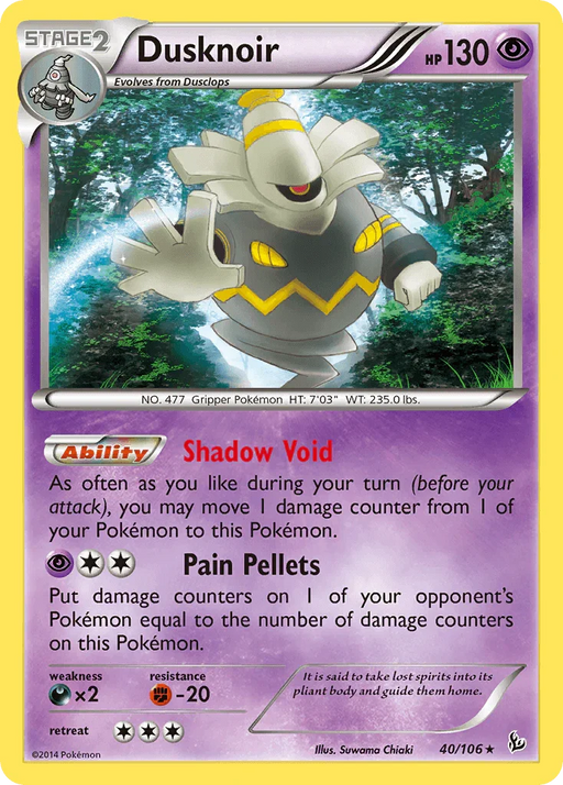 Dusknoir (40/106) [XY: Flashfire] - for just $0.20! 