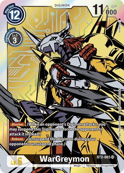 WarGreymon [BT2-065] (Alternate Art) [Release Special Booster Ver.1.0] - Just $2.40! Shop now at Retro Gaming of Denver