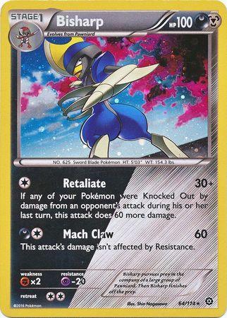 Bisharp (64/114) (Cosmos Holo) [XY: Steam Siege] - for just $0.40! 
