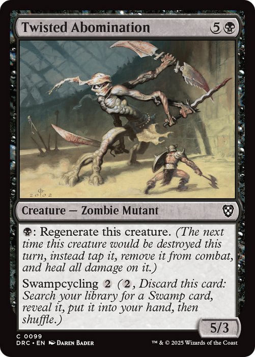 Twisted Abomination (DRC-099) - Commander: Aetherdrift - for just $0.03! 