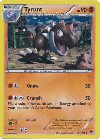 Tyrunt (61/111) (Cosmos Holo) [XY: Furious Fists] - for just $3.85! 