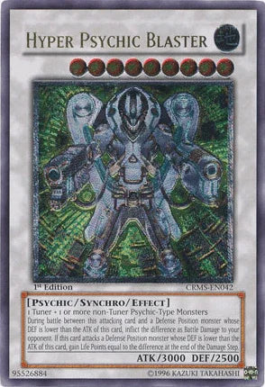 Hyper Psychic Blaster [CRMS-EN042] Ultimate Rare - for just $7.10! 