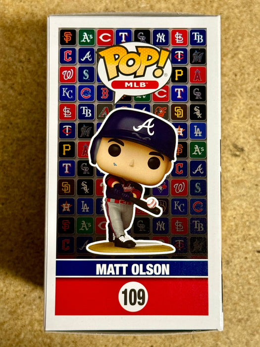 Funko Pop! MLB Matt Olson #109 Atlanta Braves Baseball 2024 First Baseman - for just $13! 