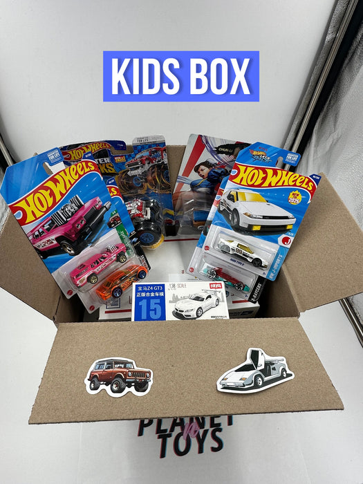 Planet n Toys Diecast Box 1:64 Assorted Collectible Hotwheels/Matchbox - for just $16.99! 