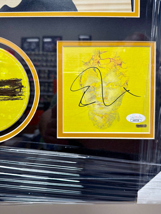 Ed Sheeran Signed Album “Subtract” Custom Framed CD Booklet With JSA COA - for just $275! 