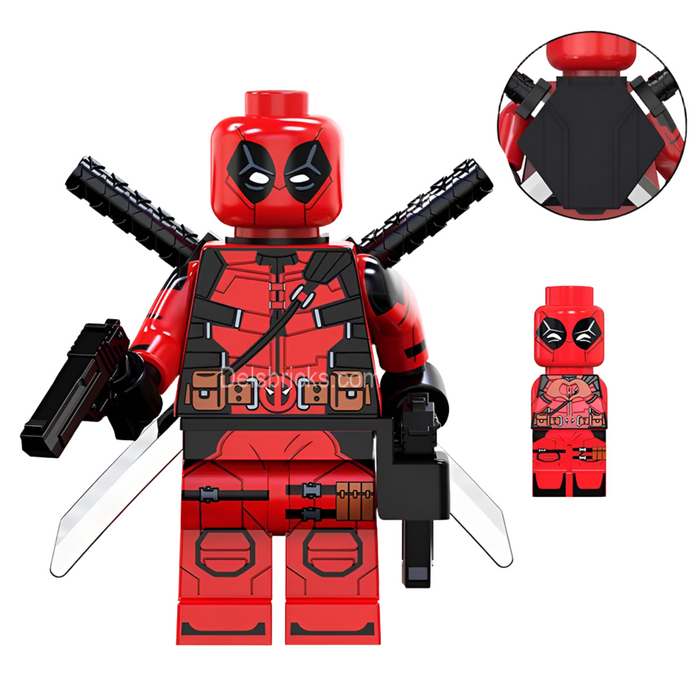 Deadpool 3 Lego marvel Custom Minifigures - Premium Minifigures - Just $3.99! Shop now at Retro Gaming of Denver
