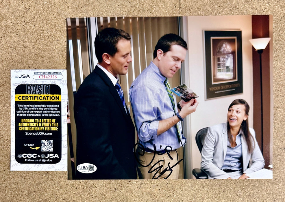 Charles “Chip” Esten Signed Josh Porter The Office 8x10 Photo With JSA COA - for just $50! 