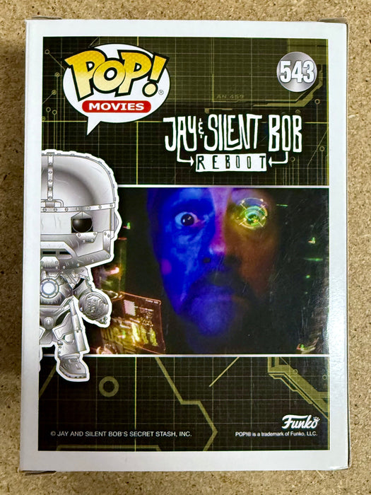 Kevin Smith Signed Iron Bob Funko Pop! #543 Jay And Silent Bob Reboot SDCC 2020 Exclusive With JSA COA - for just $85! 