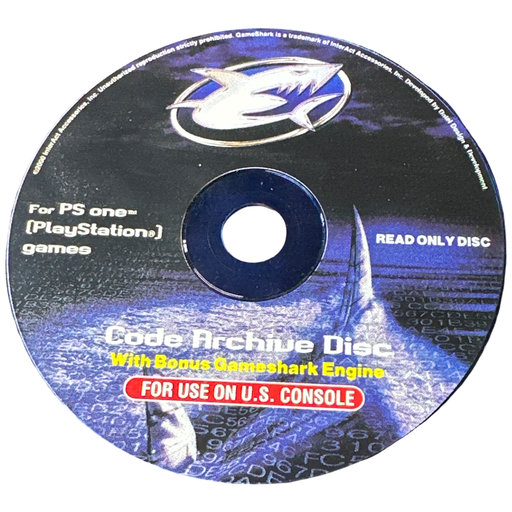 Game Shark Code Archive Disc - Playstation - for just $8.99! 