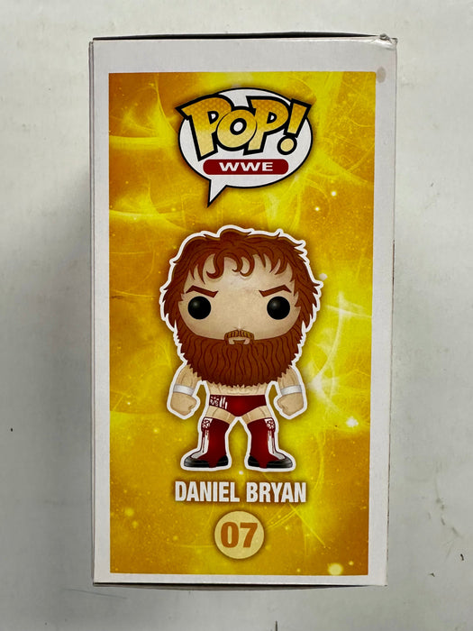 WWE Daniel Bryan Signed Funko Pop! (Red) #07 Vaulted 2014 Danielson With JSA COA - for just $240! 