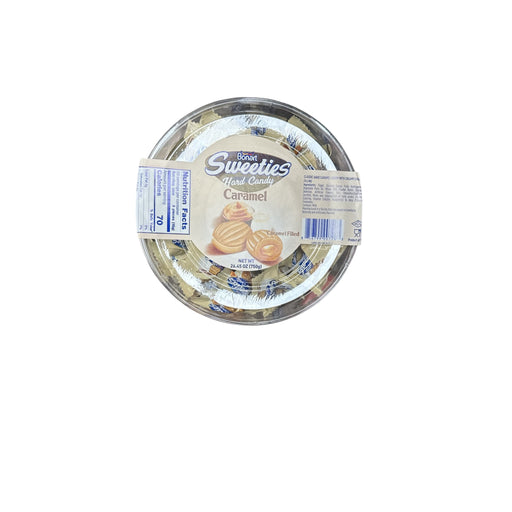 Bonart 1Lb Caramel Hard Candy – Classic Sweet Treat with Rich Flavor and Perfectly Chewy Texture - for just $5.99! 