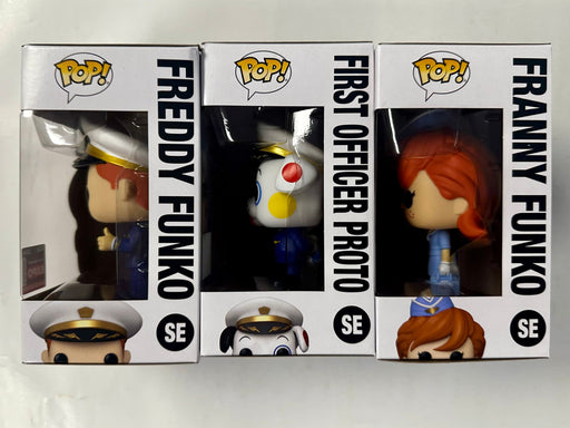 Funko Pop! Freddy, Franny & First Officer Proto #SE C2E2 2024 Airways Exclusive - for just $175! 