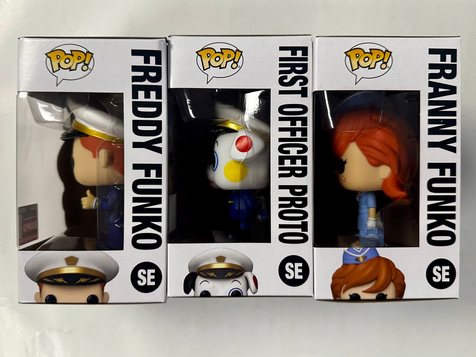 Funko Pop! Freddy, Franny & First Officer Proto #SE C2E2 2024 Airways Exclusive - for just $175! 