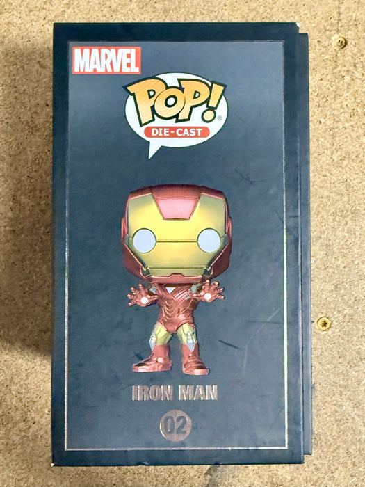 Funko Pop! Die-Cast Iron Man #02 Marvel MCU Avengers Funko Shop 2021 Exclusive - for just $30! 