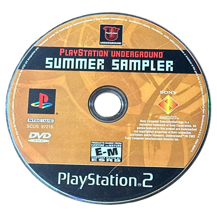 Playstation Underground Summer Sampler [2002] - Playstation 2 - for just $8.99! 