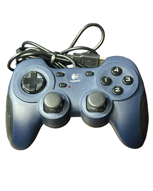Logitech Dual Action Navy Blue G-UF13A USB Game Controller - for just $17.99! 