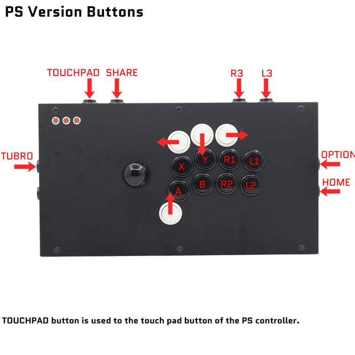 FightBox M8 Arcade Joystick Game Controller for PC/PS/XBOX/SWITCH - Just $199.99! Shop now at Retro Gaming of Denver