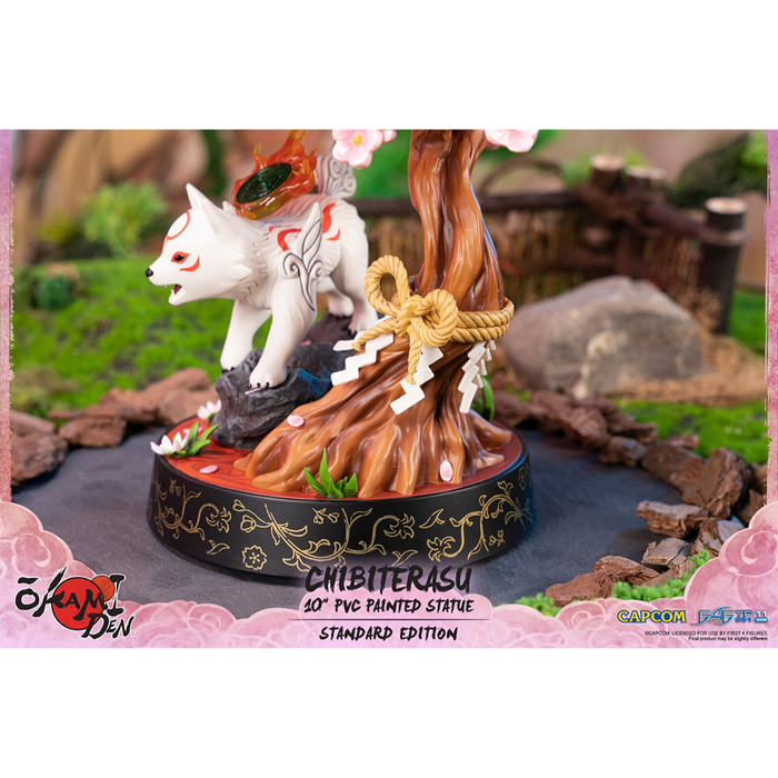 First 4 Figures: Okamiden - Chibiterasu 10-Inch PVC Statue (Standard Edition) - for just $109.99! 