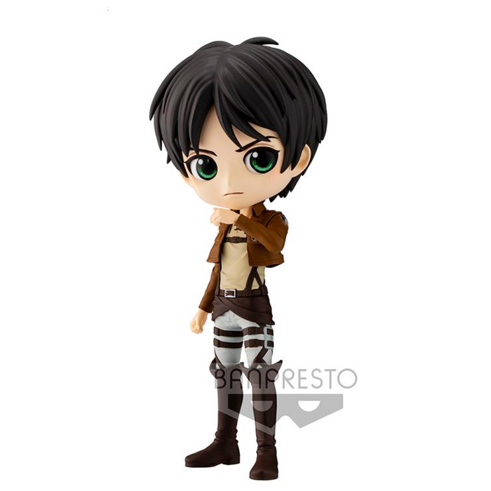 Banpresto Q Posket: Attack on Titan - Eren Yeager (Ver. A) - for just $26.99! 