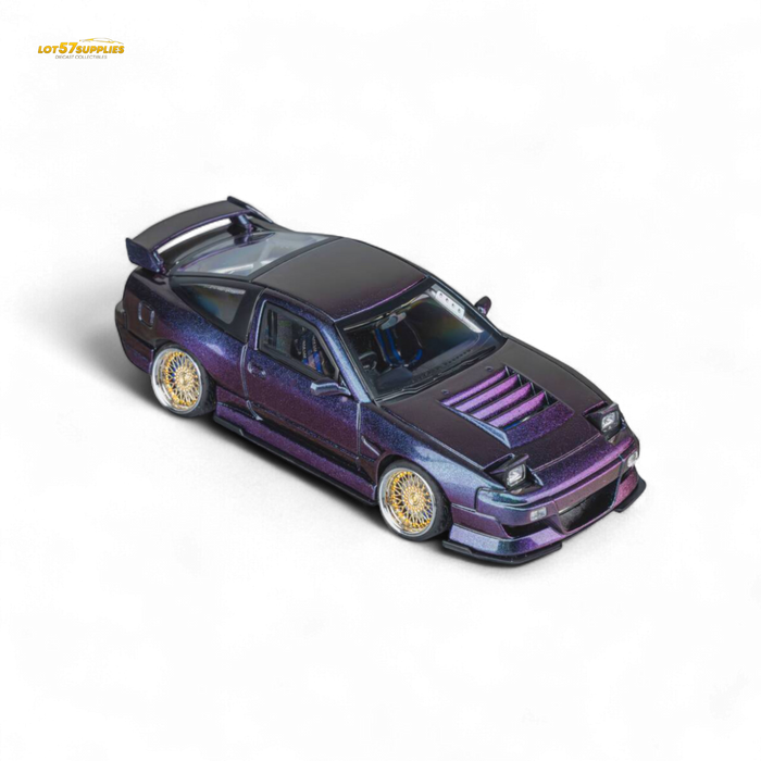 MicroTurbo Nissan 180SX Spirit Rei Purple Chameleon 1:64 - for just $49.99! 