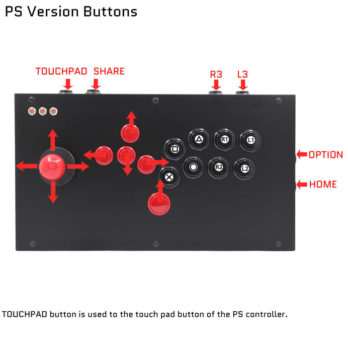 FightBox M3 All Button Leverless Arcade Game Controller for PC/PS/XBOX/SWITCH - Just $169.99! Shop now at Retro Gaming of Denver