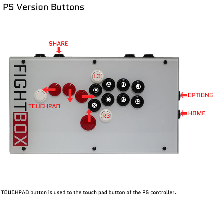 FightBox F10 All Button Leverless Arcade Game Controller for PC/PS/XBOX/SWITCH - Just $99.99! Shop now at Retro Gaming of Denver