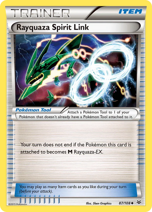 Rayquaza Spirit Link (87/108) [XY: Roaring Skies] - for just $0.20! 