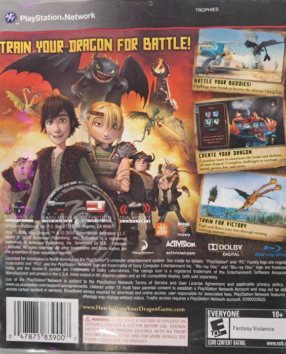 How to Train Your Dragon – PlayStation 3 (PS3) - for just $21.99! 