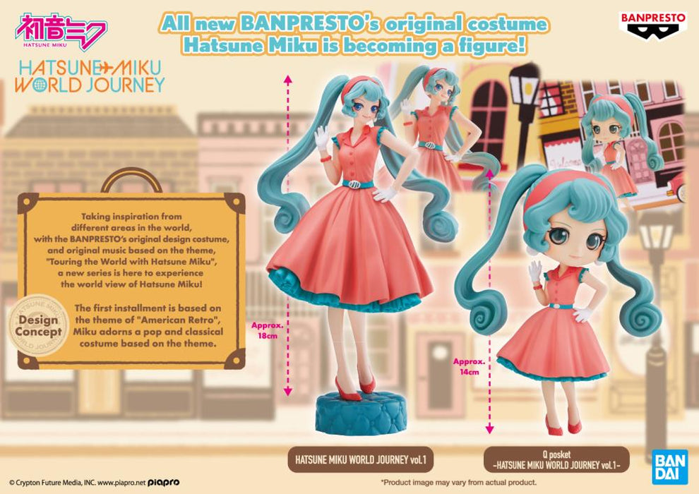 Vocaloid World Journey Vol.1 Hatsune Miku Figure - Just $35.95! Shop now at Retro Gaming of Denver