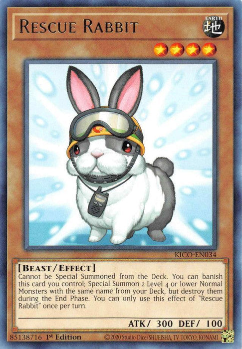 Rescue Rabbit [KICO-EN034] Rare - for just $0.10! 
