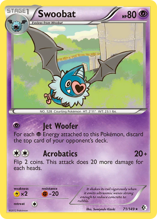 Swoobat (71/149) [Black & White: Boundaries Crossed] - for just $0.25! 