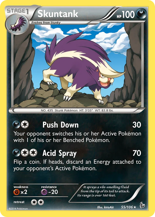 Skuntank (55/106) [XY: Flashfire] - for just $0.25! 