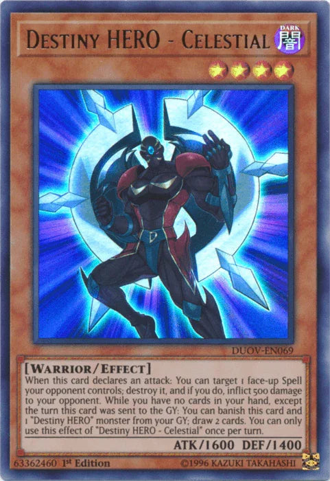 Destiny HERO - Celestial [DUOV-EN069] Ultra Rare - for just $0.15! 