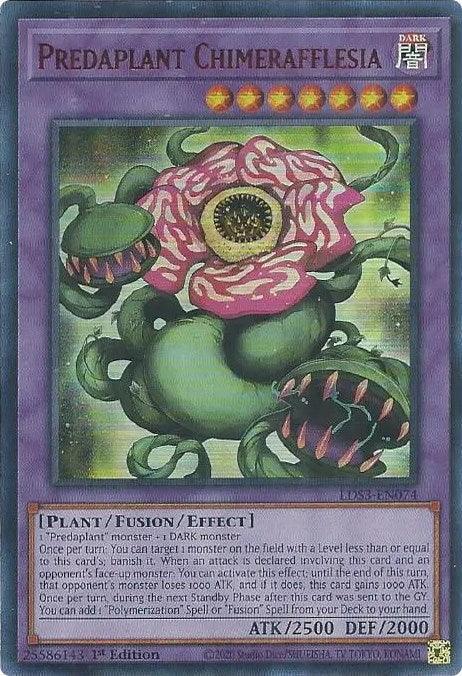 Predaplant Chimerafflesia (Red) [LDS3-EN074] Ultra Rare - for just $0.10! 