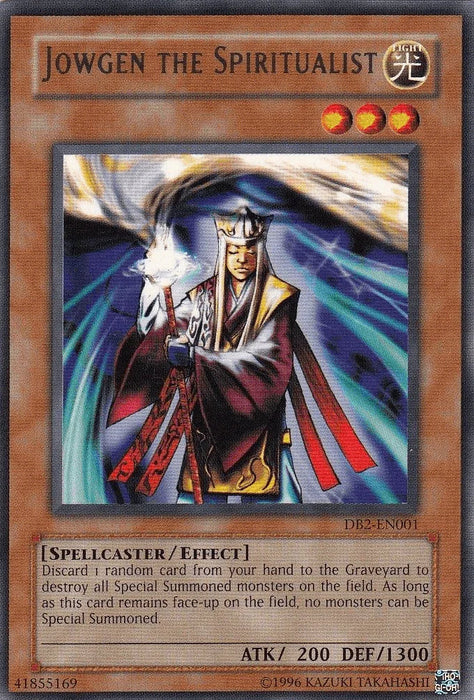 Jowgen the Spiritualist [DB2-EN001] Rare - for just $1.15! 