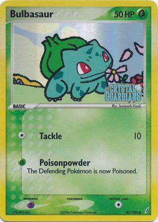 Bulbasaur (45/100) (Stamped) [EX: Crystal Guardians] - for just $36.85! 