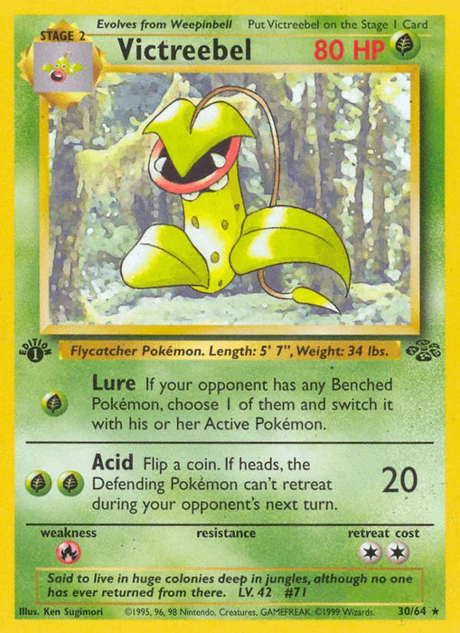 Victreebel (30/64) [Jungle 1st Edition] - for just $3.90! 