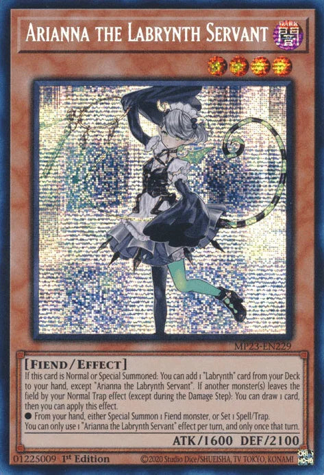 Arianna the Labrynth Servant [MP23-EN229] Prismatic Secret Rare - for just $1.20! 