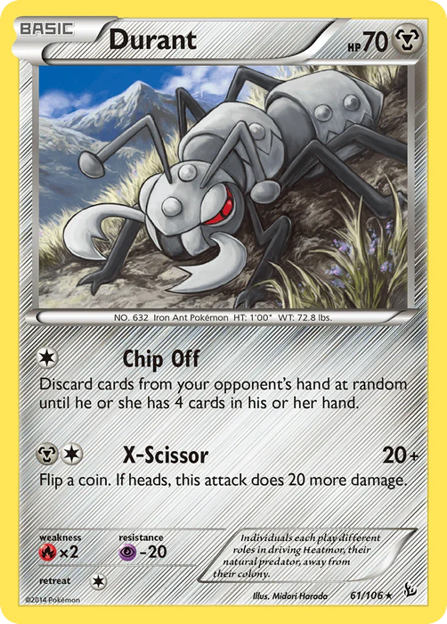 Durant (61/106) [XY: Flashfire] - for just $0.20! 
