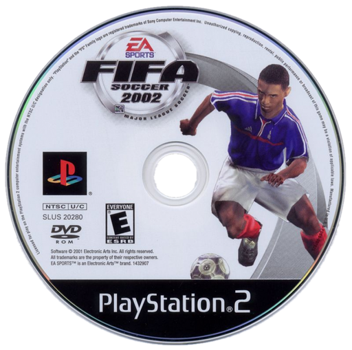 FIFA Soccer 2002 – PlayStation 2 (PS2) - for just $0! 